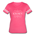 Known - Women’s Vintage Sport T-Shirt - vintage pink/white