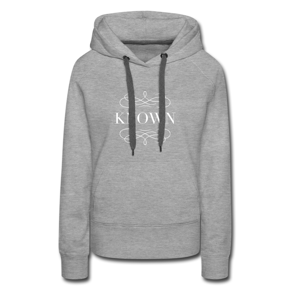 Known - Women’s Premium Hoodie - heather gray