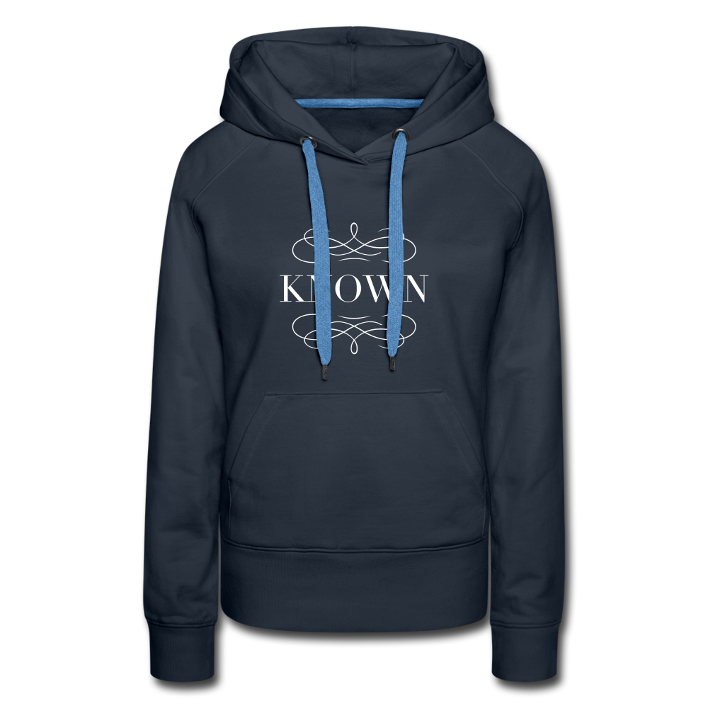 Known - Women’s Premium Hoodie - navy