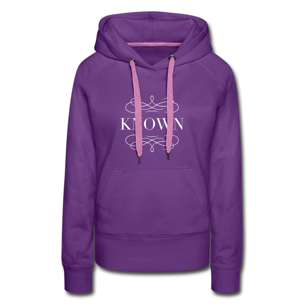 Known - Women’s Premium Hoodie - purple