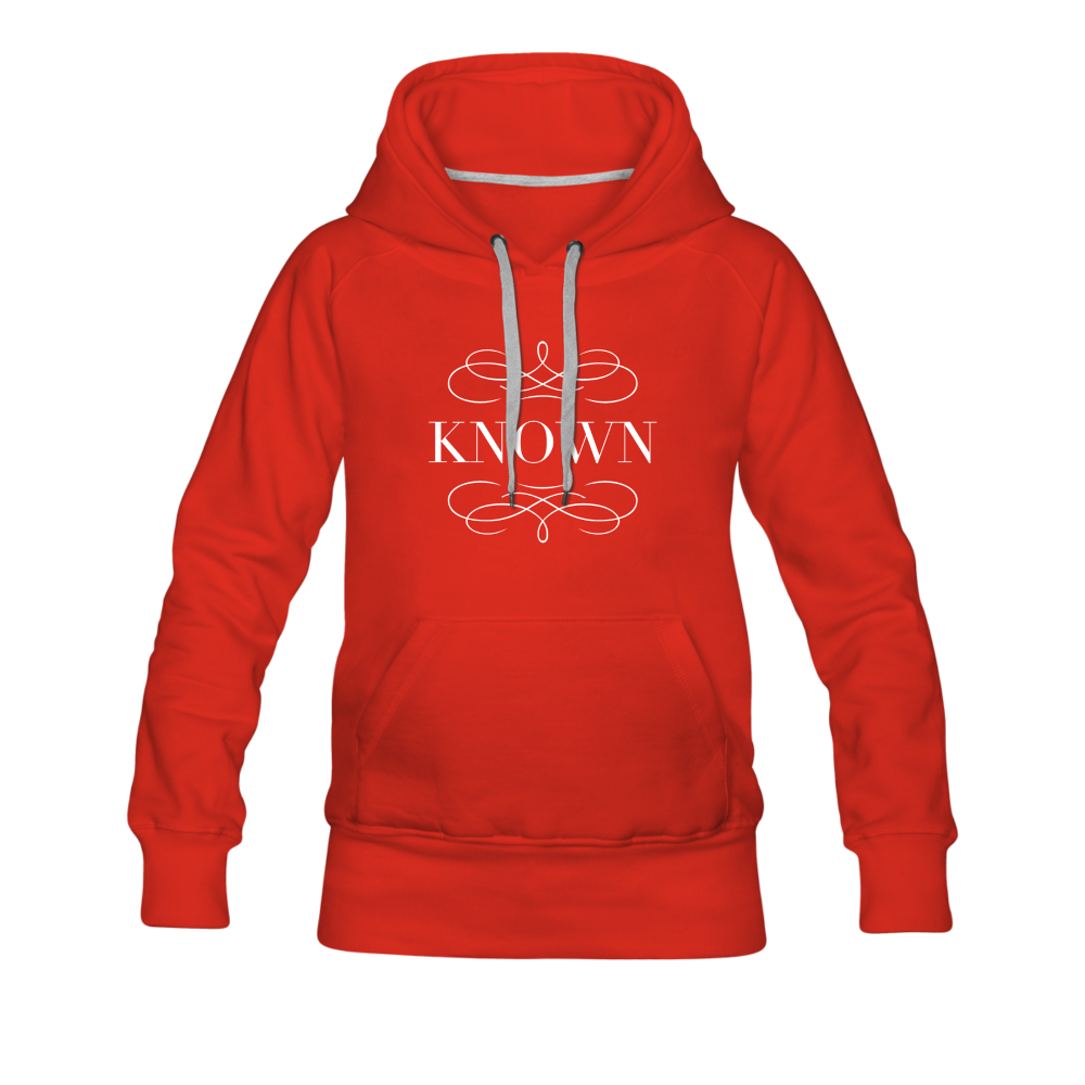 Known - Women’s Premium Hoodie - red