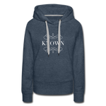 Known - Women’s Premium Hoodie - heather denim