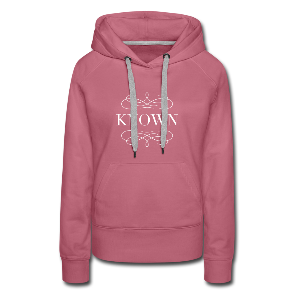 Known - Women’s Premium Hoodie - mauve