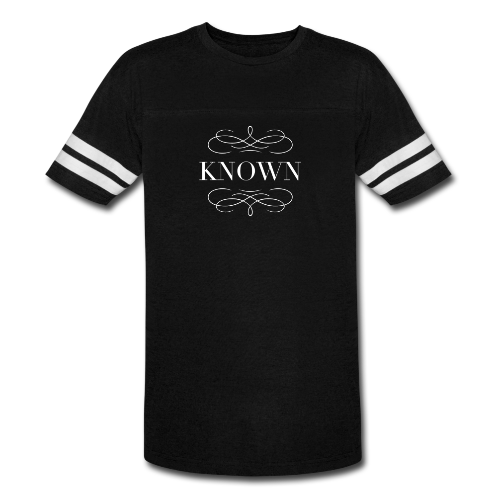 Known - Vintage Sport T-Shirt - black/white