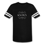 Known - Vintage Sport T-Shirt - black/white
