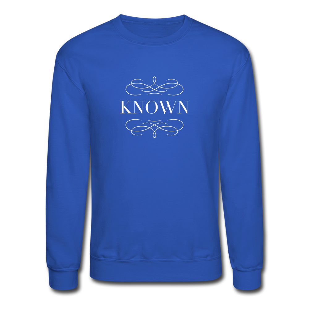 Known - Crewneck Sweatshirt - royal blue