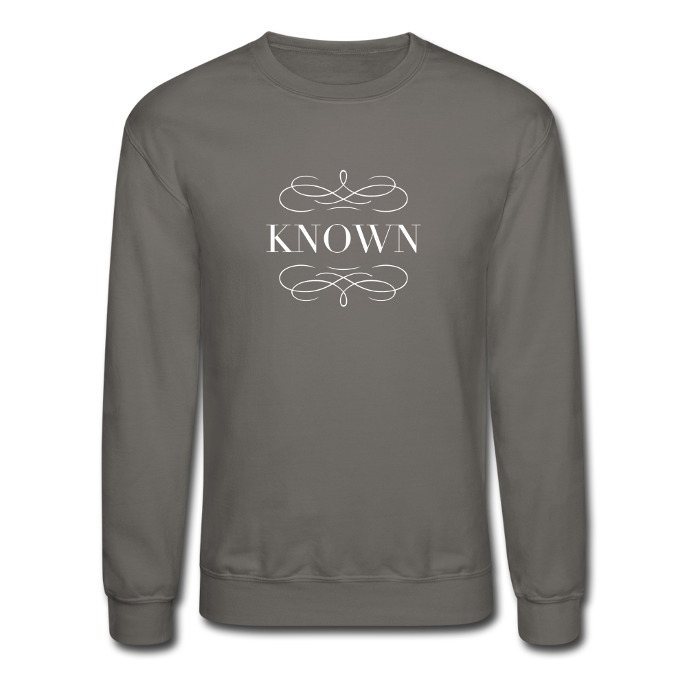 Known - Crewneck Sweatshirt - asphalt gray