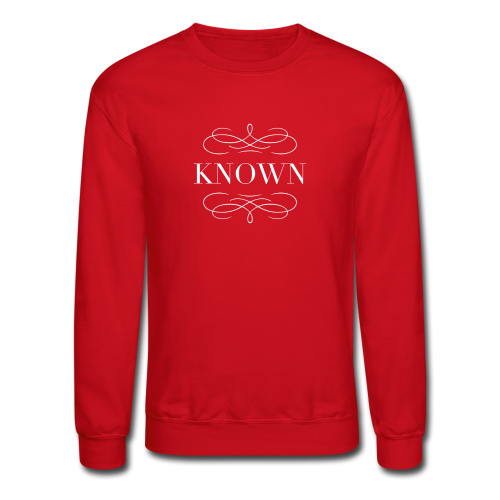 Known - Crewneck Sweatshirt - red