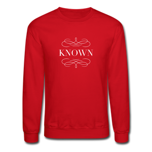 Known - Crewneck Sweatshirt - red