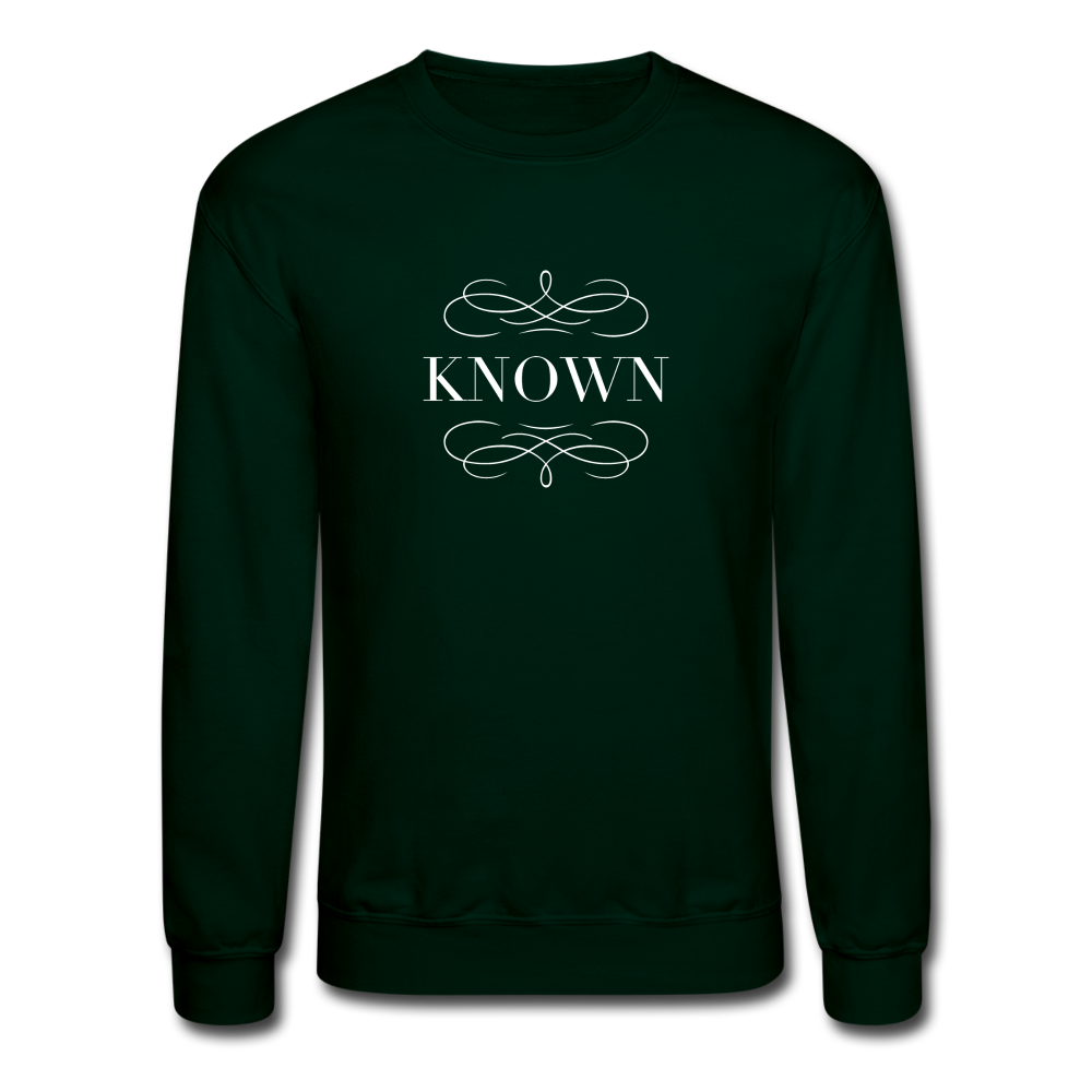 Known - Crewneck Sweatshirt - forest green