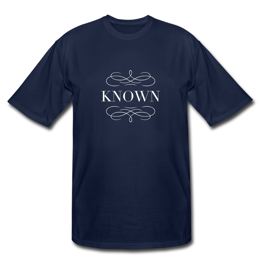 Known - Men's Tall T-Shirt - navy