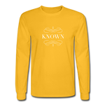 Known - Men's Long Sleeve T-Shirt - gold