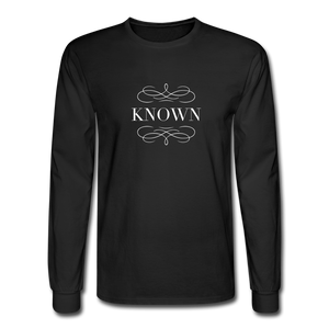 Known - Men's Long Sleeve T-Shirt - black