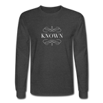 Known - Men's Long Sleeve T-Shirt - heather black