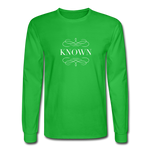 Known - Men's Long Sleeve T-Shirt - bright green