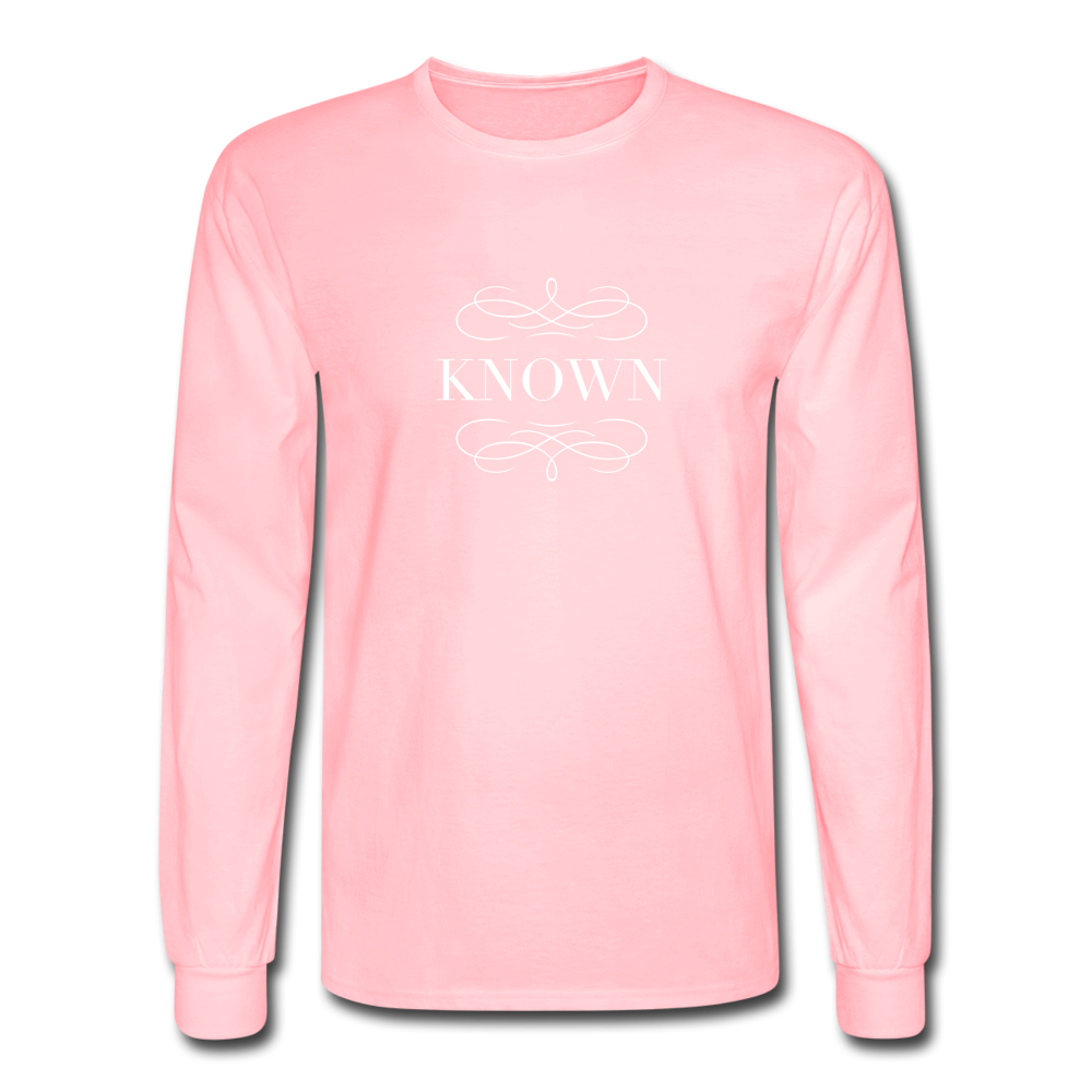 Known - Men's Long Sleeve T-Shirt - pink