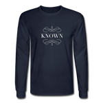 Known - Men's Long Sleeve T-Shirt - navy