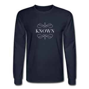 Known - Men's Long Sleeve T-Shirt - navy