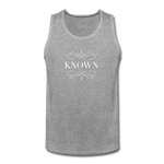 Known - Men’s Premium Tank - heather gray