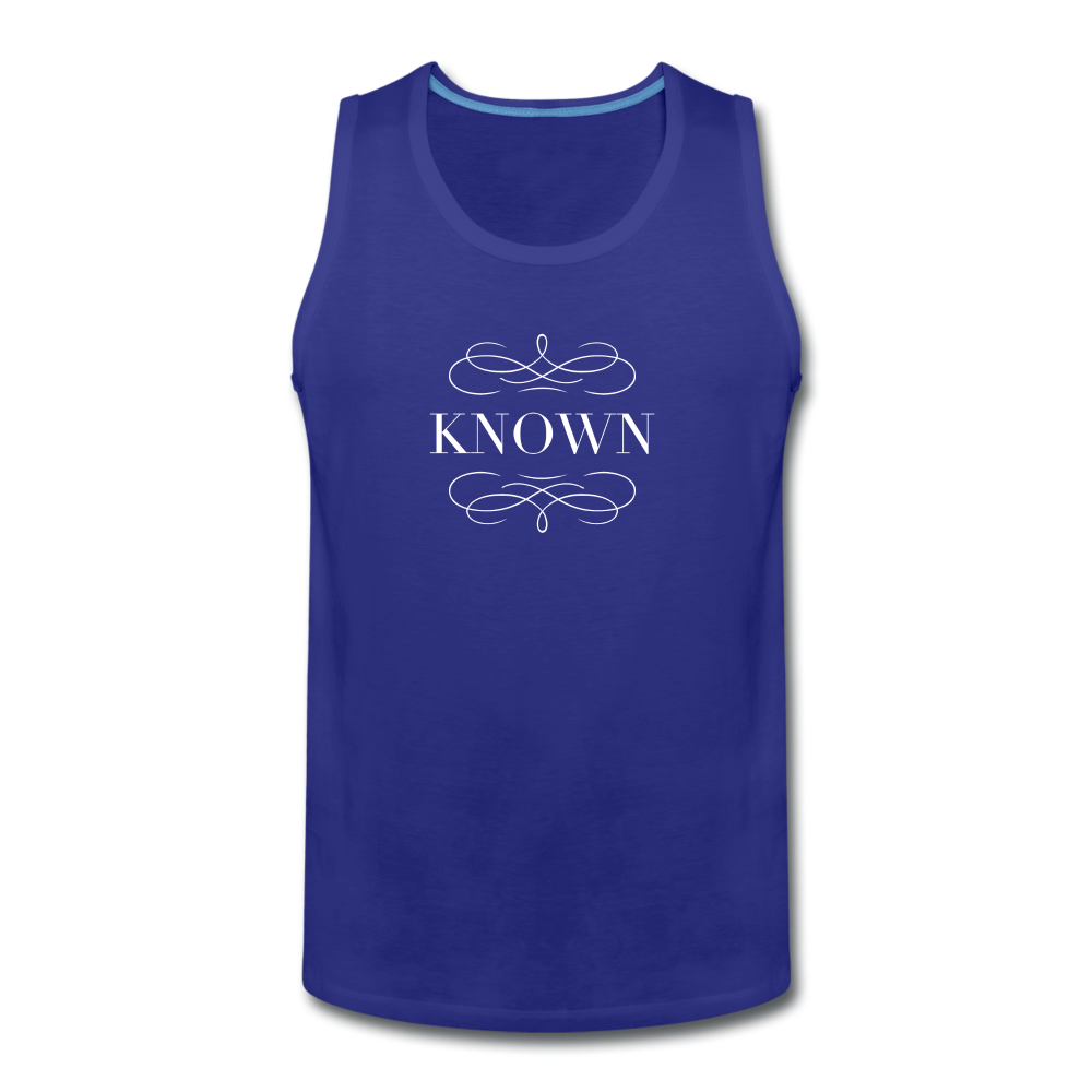 Known - Men’s Premium Tank - royal blue