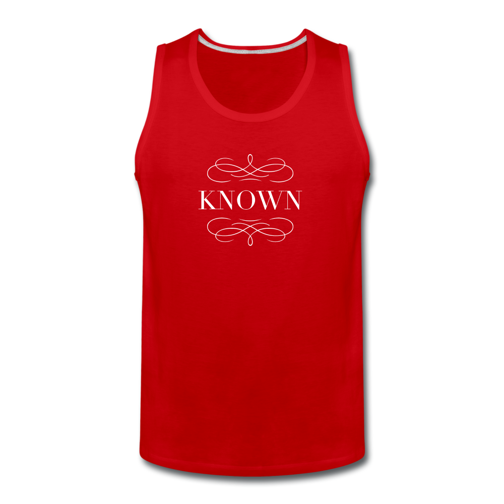 Known - Men’s Premium Tank - red