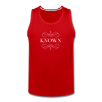 Known - Men’s Premium Tank - red