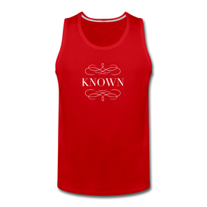 Known - Men’s Premium Tank - red