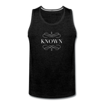 Known - Men’s Premium Tank - charcoal gray