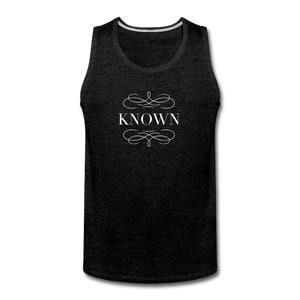 Known - Men’s Premium Tank - charcoal gray