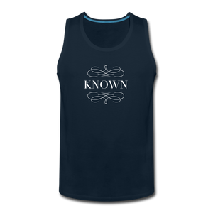 Known - Men’s Premium Tank - deep navy
