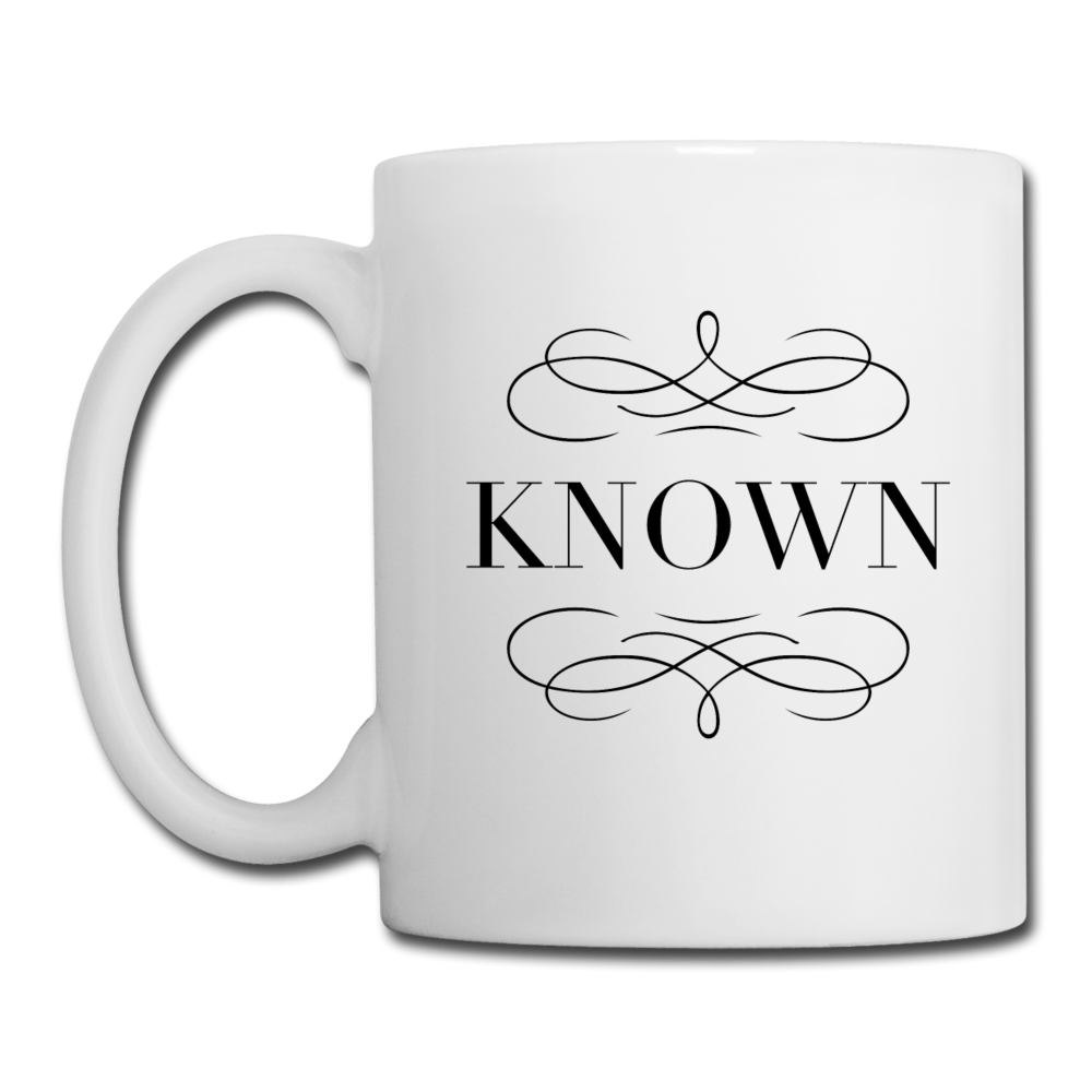 Known - White Coffee/Tea Mug - white