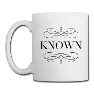 Known - White Coffee/Tea Mug - white