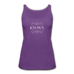 Known - Women’s Premium Tank Top - purple