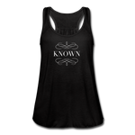 Known - Women's Flowy Tank Top - black