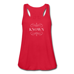 Known - Women's Flowy Tank Top - red