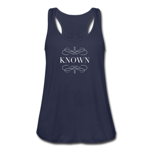 Known - Women's Flowy Tank Top - navy