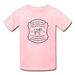 Grass for Cattle - Kids' T-Shirt - pink
