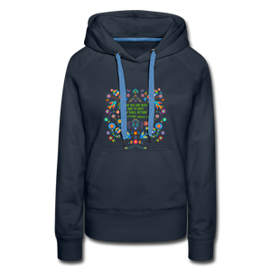 To Dust You Shall Return - Women’s Premium Hoodie - navy