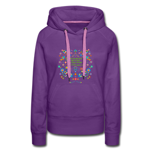 To Dust You Shall Return - Women’s Premium Hoodie - purple