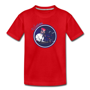 Warrior (Female) - Toddler Premium T-Shirt - red