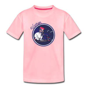 Warrior (Female) - Toddler Premium T-Shirt - pink