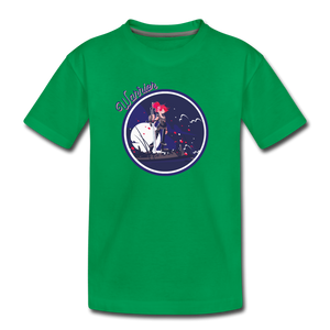 Warrior (Female) - Toddler Premium T-Shirt - kelly green