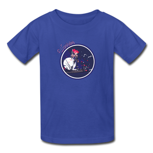 Warrior (Female) - Kids' T-Shirt - royal blue