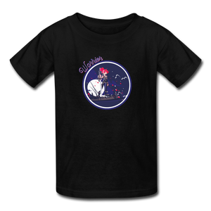 Warrior (Female) - Kids' T-Shirt - black