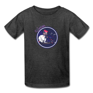 Warrior (Female) - Kids' T-Shirt - heather black