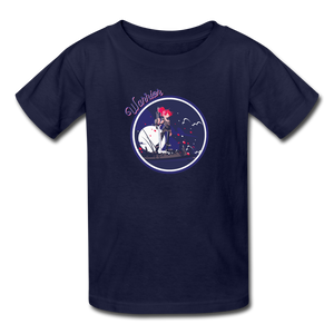 Warrior (Female) - Kids' T-Shirt - navy