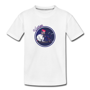 Warrior (Female) - Toddler Premium Organic T-Shirt - white