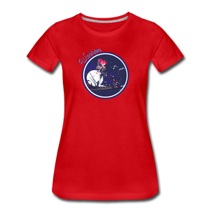 Warrior (Female) - Women’s Premium T-Shirt - red