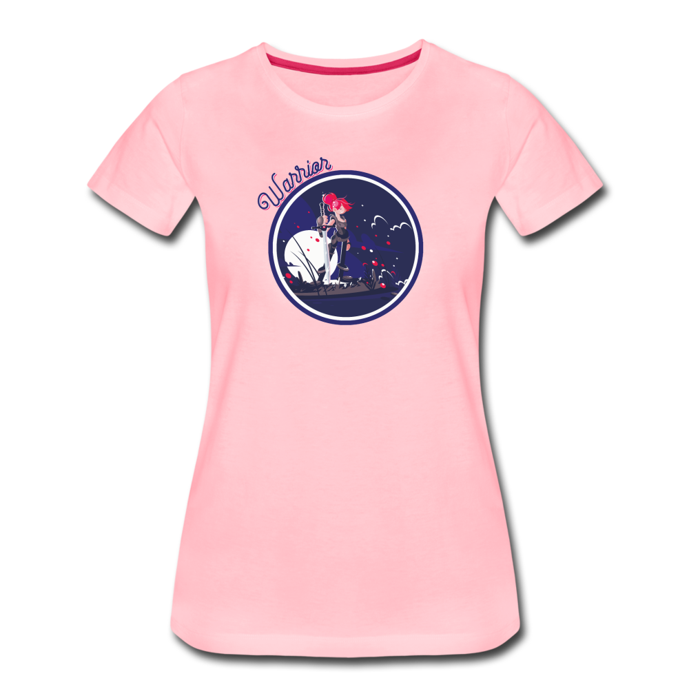 Warrior (Female) - Women’s Premium T-Shirt - pink