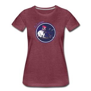 Warrior (Female) - Women’s Premium T-Shirt - heather burgundy